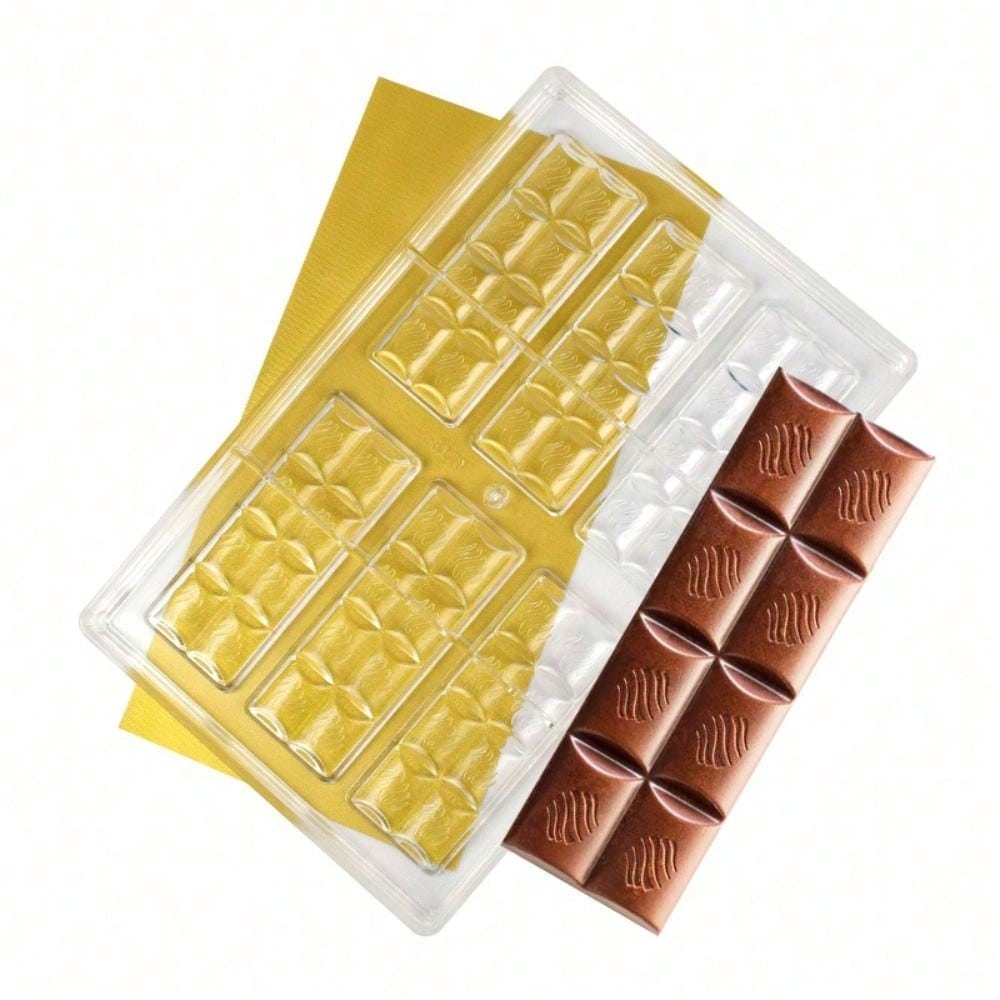 Tools Use In The Workshop - Plaid Chocolate Bar Mold, Clear Plastic