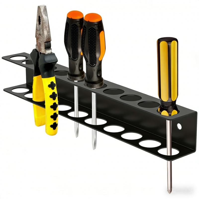 Tools Use In The Workshop - 14Wall-mounted anti-rust tool storage board for