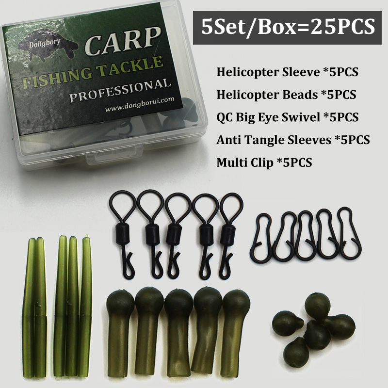 5Set=25PCS Carp Fishing Helico - Tools Qc 评论和价格