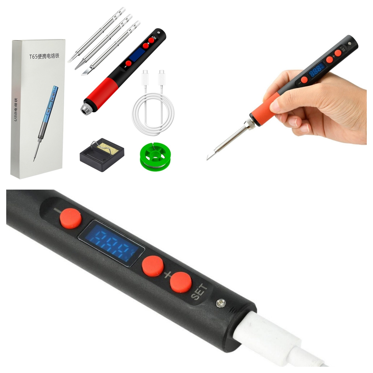 USB Smart Soldering Iron QC/PD - Tools Qc 评论和价格