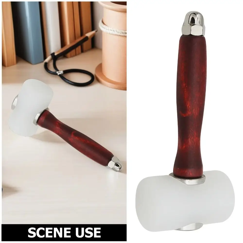 Mallet Wood Handle Nylon Hamme - Mallet Wood Carving 评论和价格