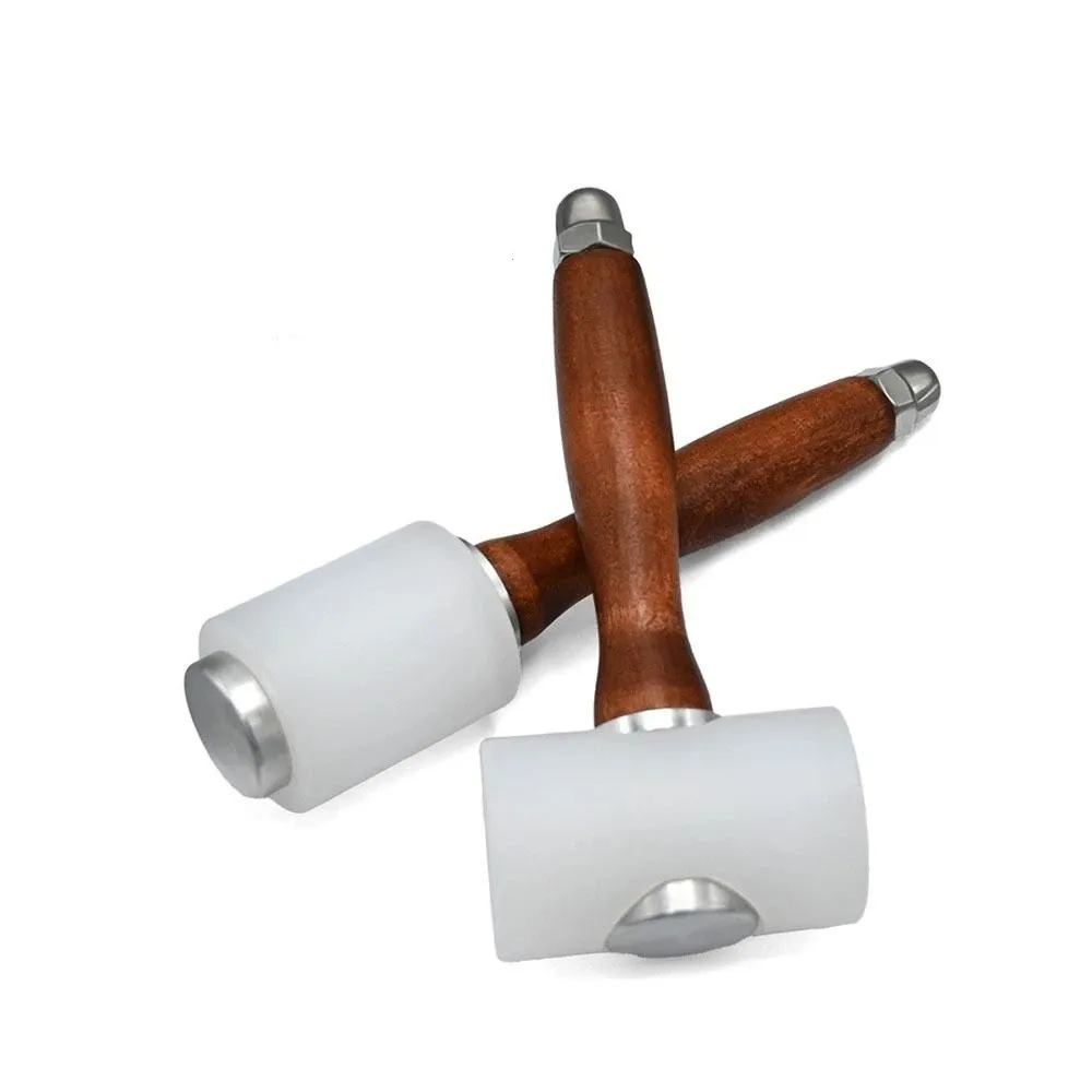 Mallet Wood Handle Nylon Hamme - Mallet Wood Carving 评论和价格