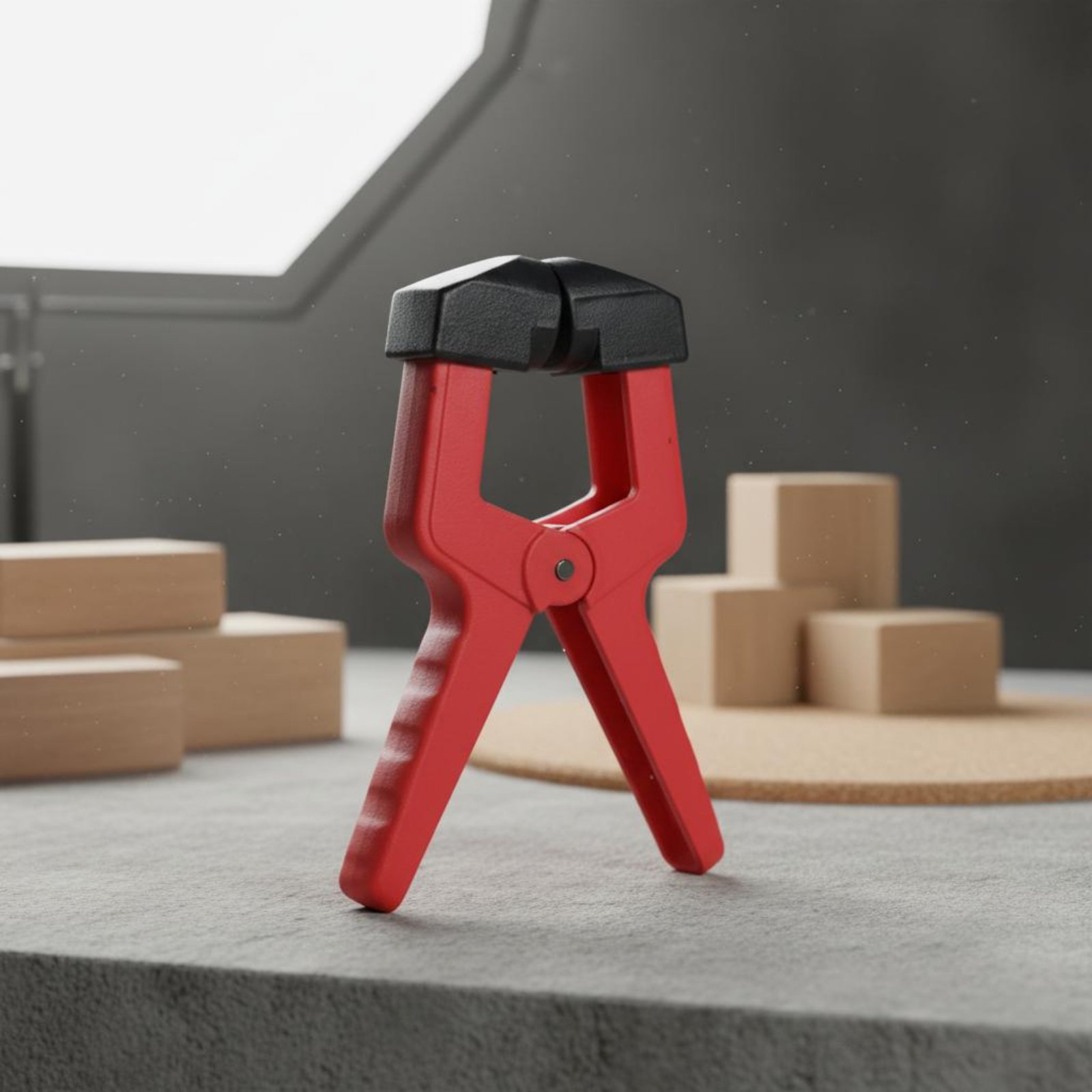 Triangular Clamp Clamp Red Col - Workshop Hand Tools 评论和价格