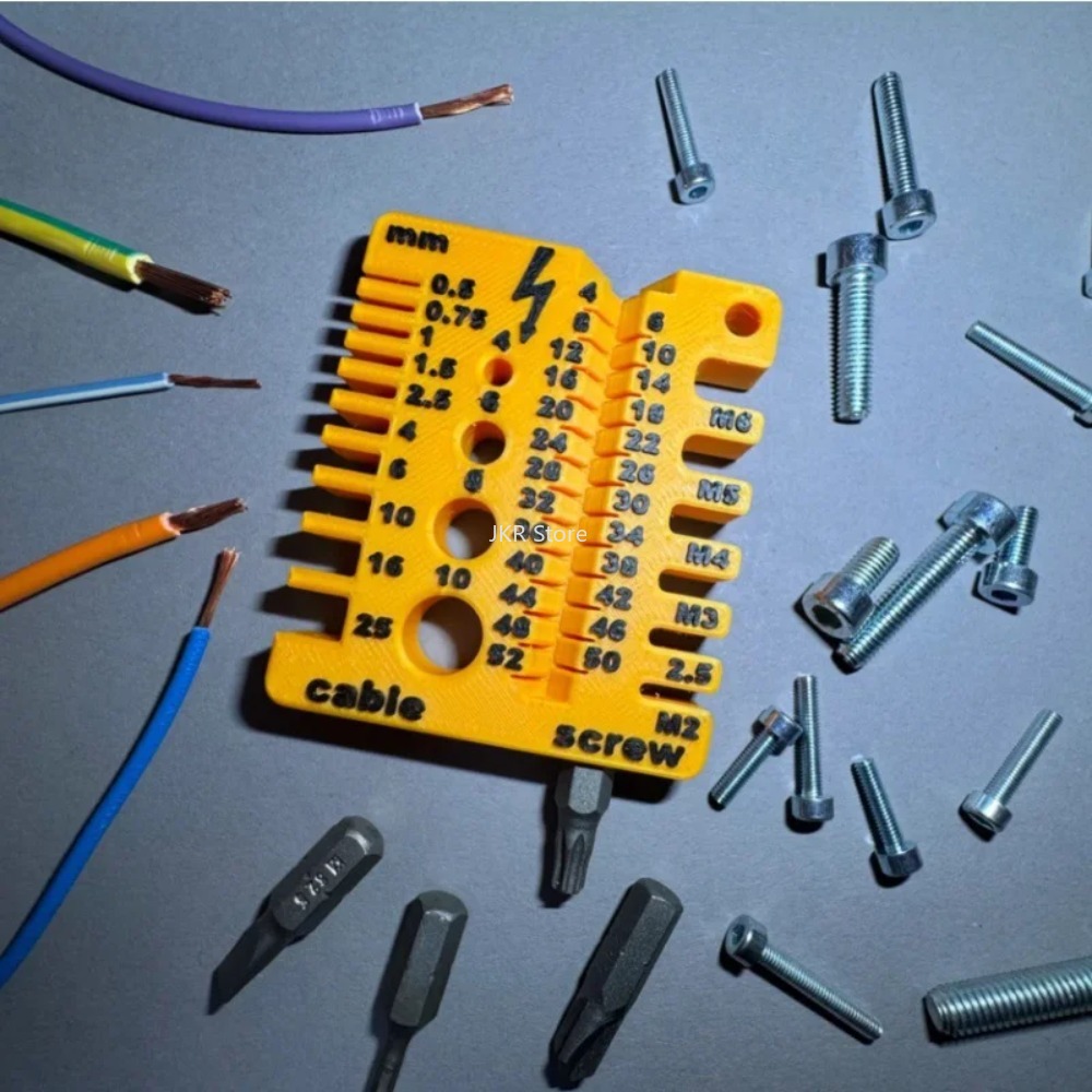 Double Sided Wire Gauge Screw  - Tools Use In The Workshop 评论和价格