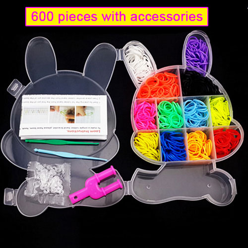 Colorful Rubber Bands Loom  El - Tools Workshop For Kids 评论和价格
