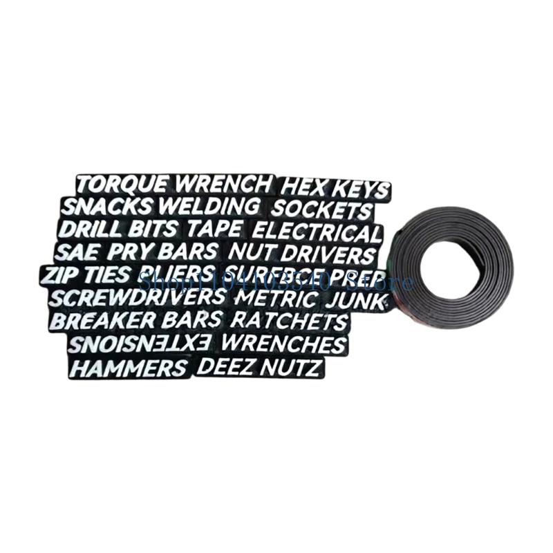 02DC Workshop Drawer Labels Ra - Workshop Tools Name 评论和价格