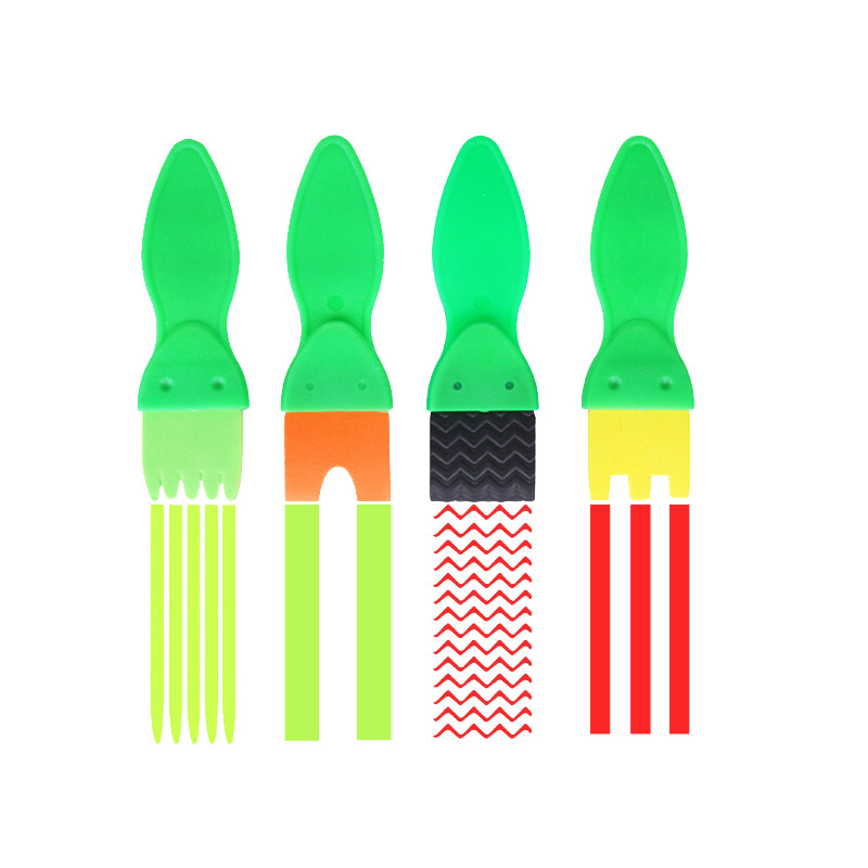 Children Toddler Sponge Stamp  - Tools Workshop For Kids 评论和价格