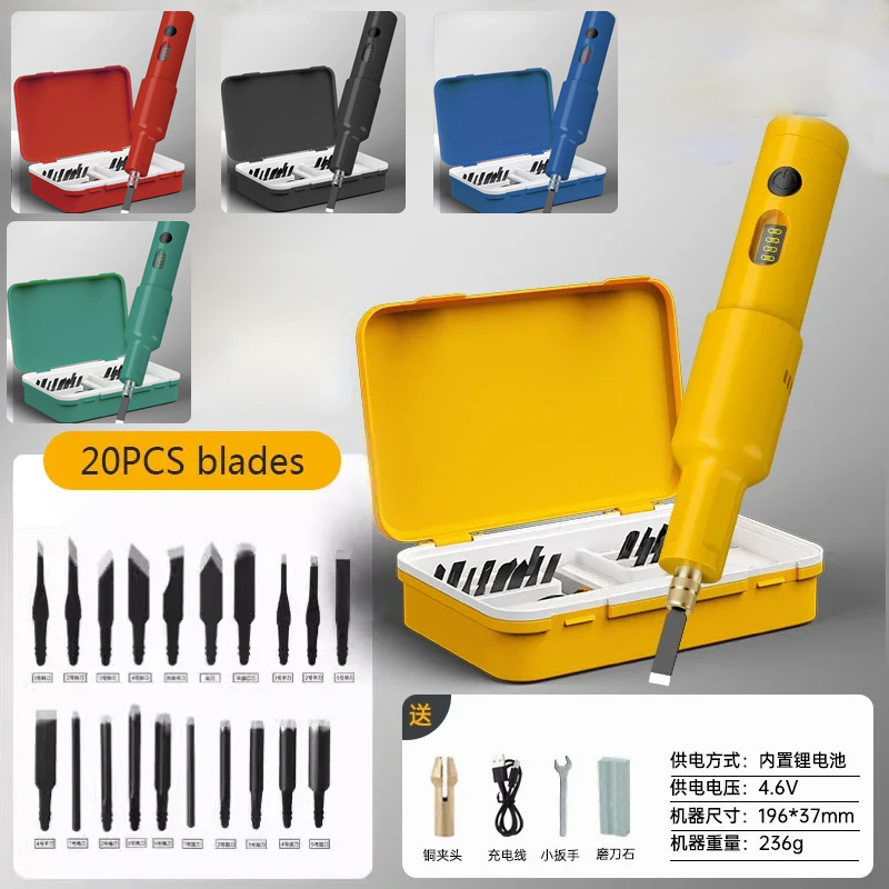 20PCS Blade Electric Engraving - Workshop Tools Wood 评论和价格