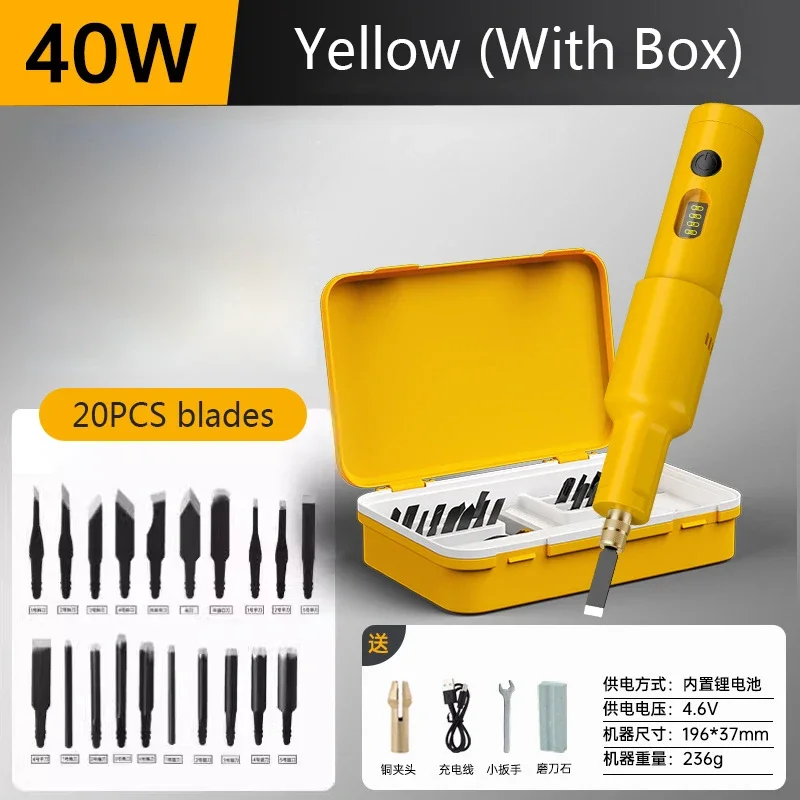 20PCS Blade Electric Engraving - Workshop Tools Wood 评论和价格