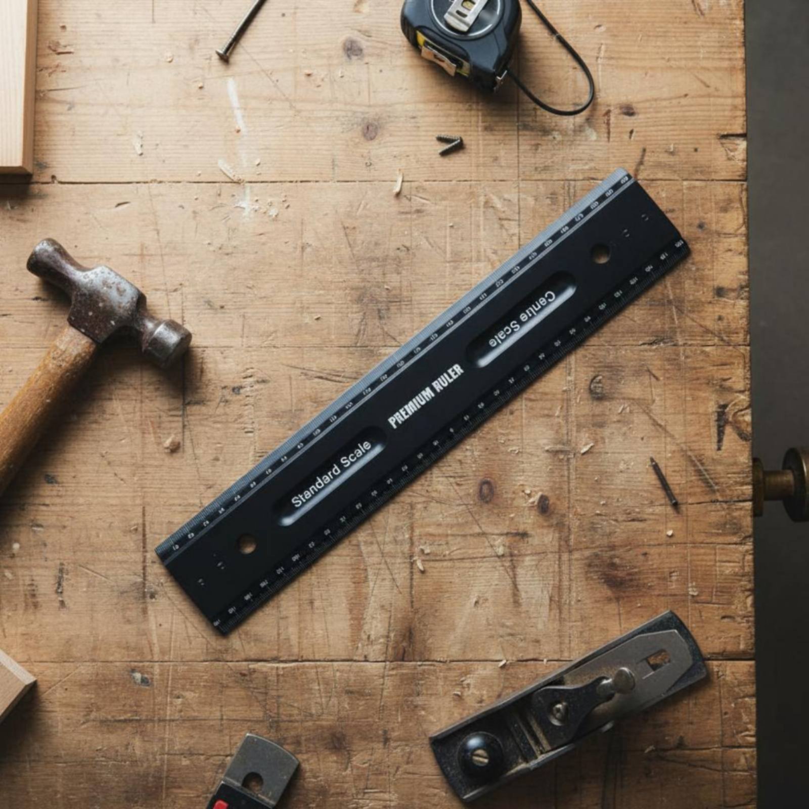 Aluminum Alloy Ruler Portable  - Workshop Layout Tools 评论和价格