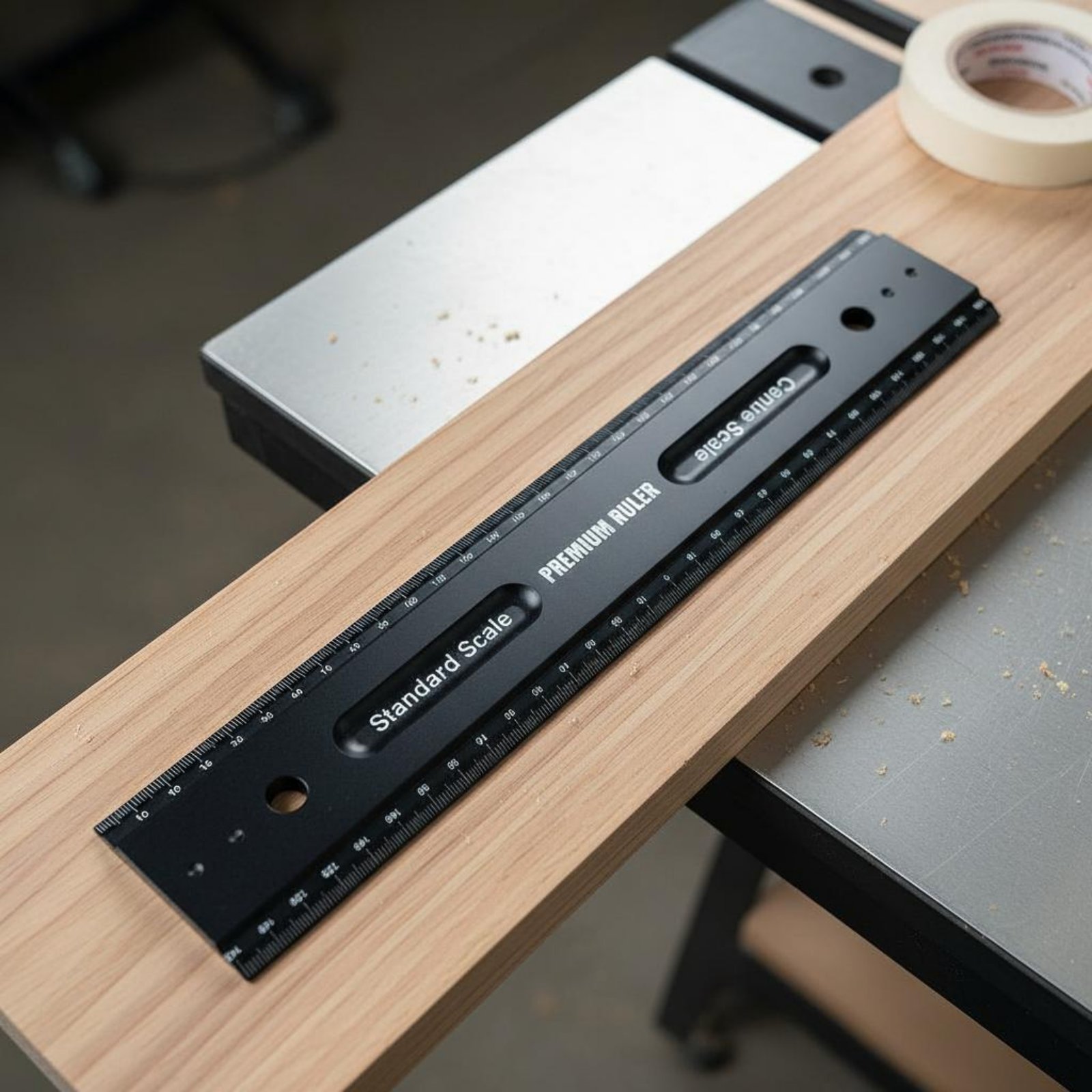 Aluminum Alloy Ruler Portable  - Workshop Layout Tools 评论和价格
