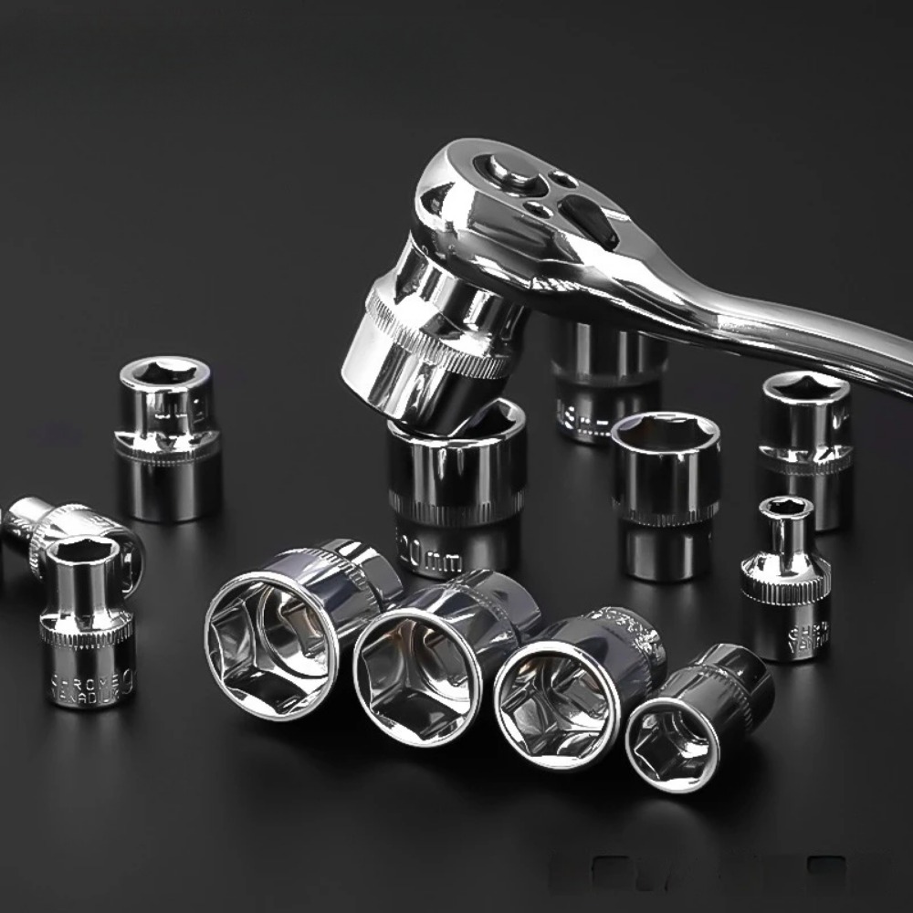 3/8 Short Socket 6-24mm Extern - Workshop Hand Tools 评论和价格