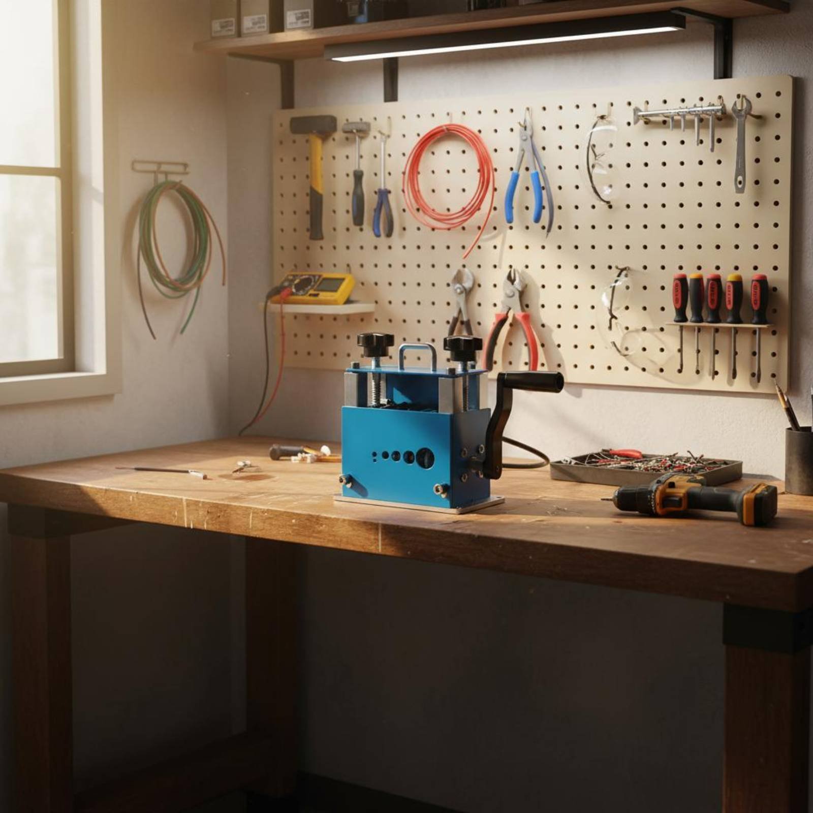 Multi-Hole Cord Peeler Twin-Dr - Workshop Hand Tools 评论和价格