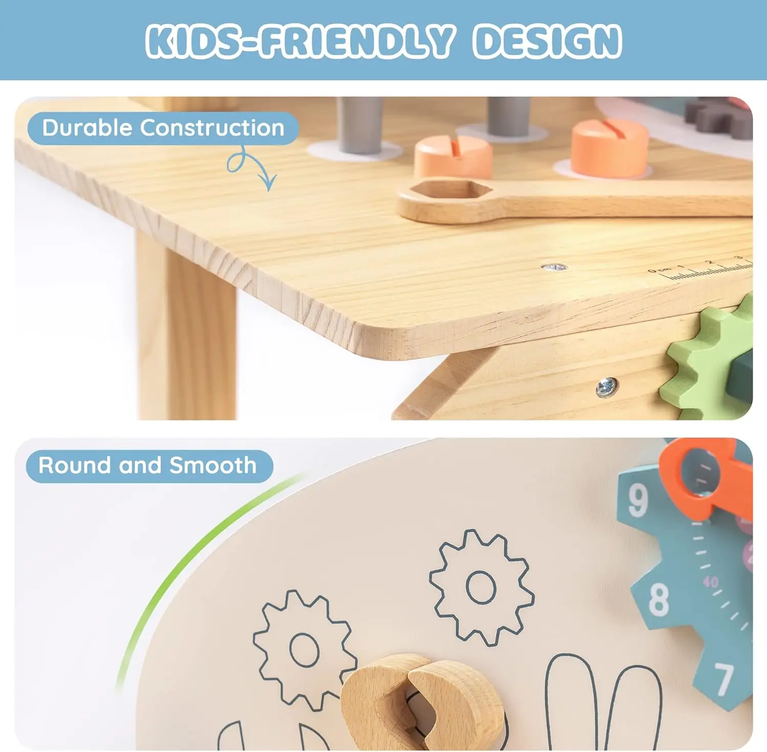 Robotime Robud Kids Tool Bench - Tools Workshop For Kids 评论和价格