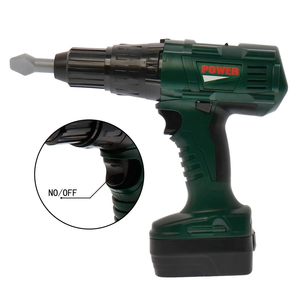 Kids Electric Drill Toy with S - Tools Workshop For Kids 评论和价格
