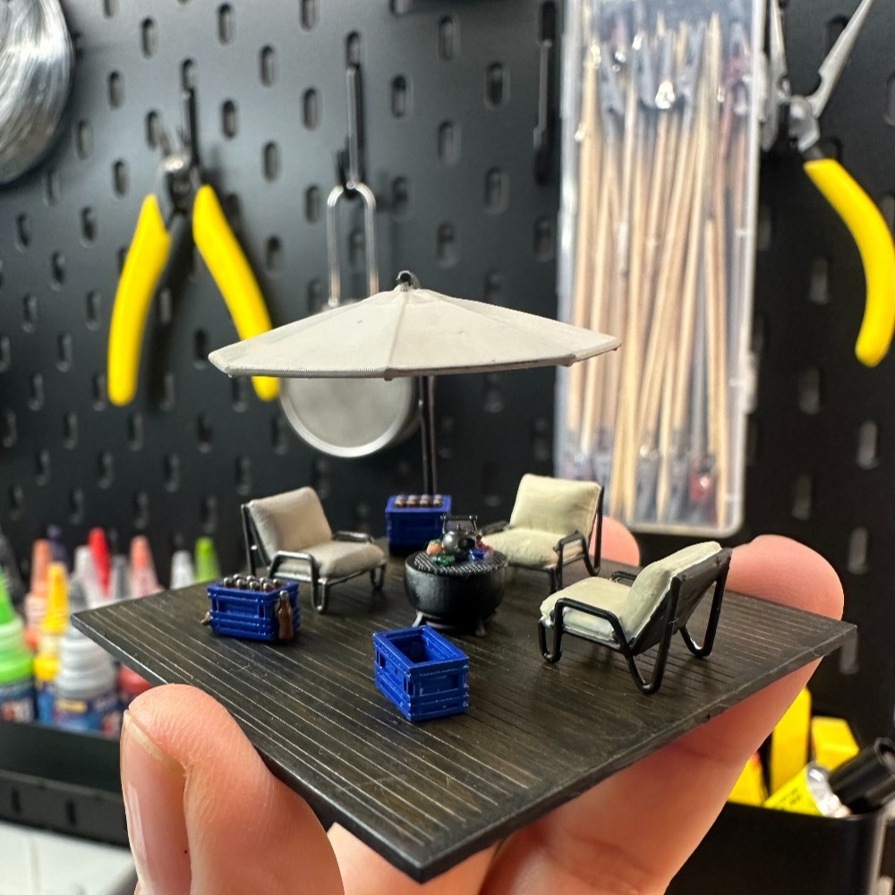 Diorama 1/64 Leisure Terrace M - Tools Workshop For Kids 评论和价格