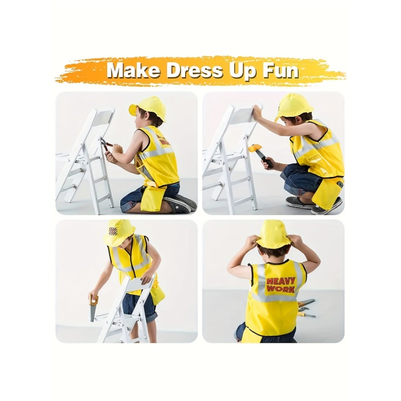 Toddler Construction Worker Ve - Tools Workshop For Kids 评论和价格