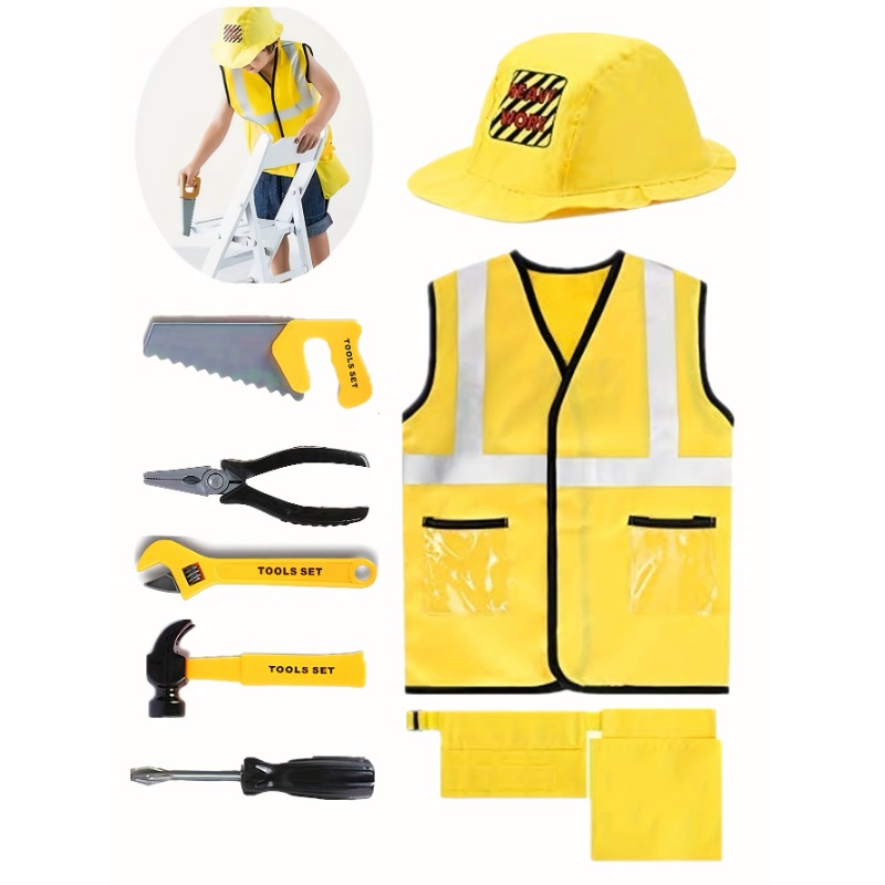 Toddler Construction Worker Ve - Tools Workshop For Kids 评论和价格