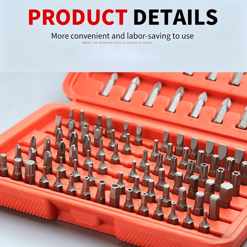 100PCS Screwdriver Bit Set, Ho - Tools Use In The Workshop 评论和价格