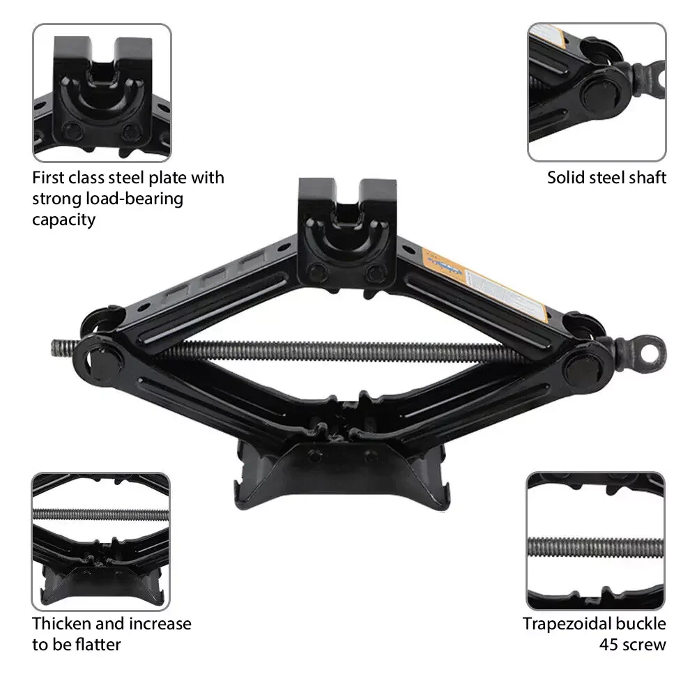 2T/3T Car Scissor Jack Manual  - Workshop Cutting Tools 评论和价格