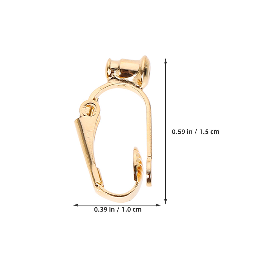 40Pcs Earring Clip Converter N - Tools Jewelry Making 评论和价格