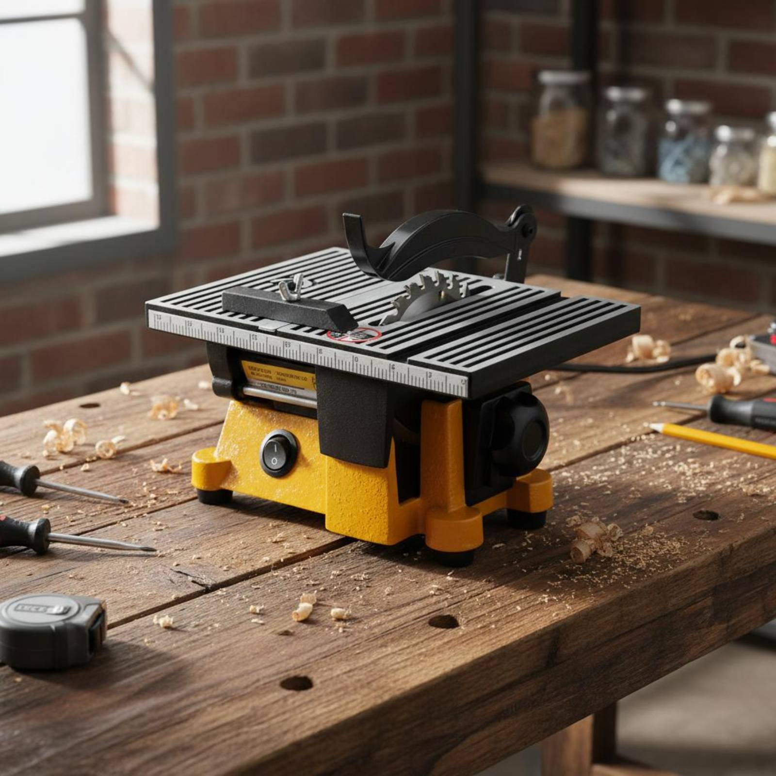 Mini Table Saw Portable Miniat - Workshop Cutting Tools 评论和价格