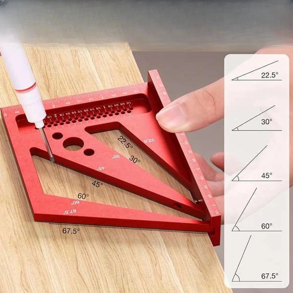 Red 3D Multi Angle Measuring R - Workshop Layout Tools 评论和价格